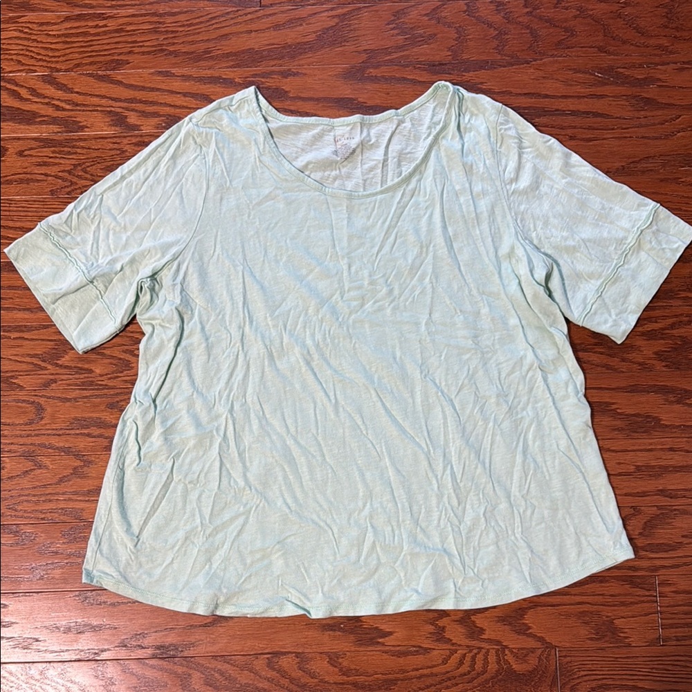 ⭐️White 3/4 Sleeve Relaxed Blouse